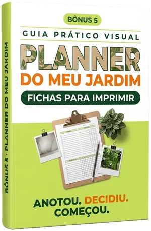 Capa do Bônus 5: Planner do Meu Jardim