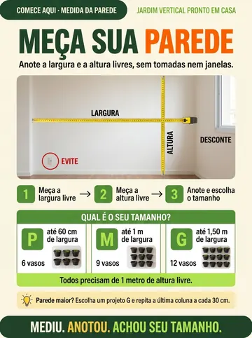 Página Meça sua parede