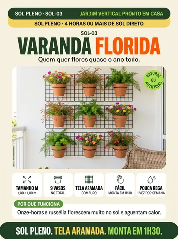 Projeto Varanda Florida: o projeto pronto