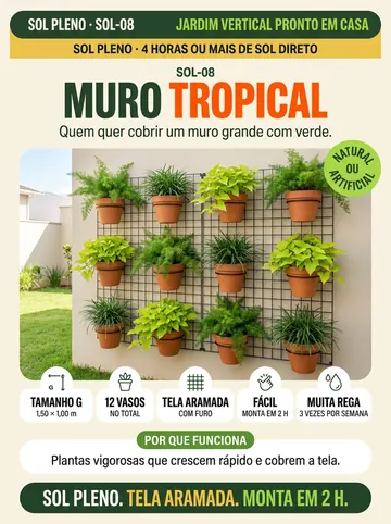 Projeto Muro Tropical